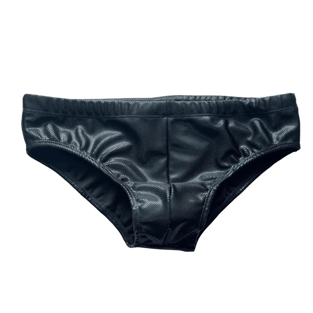 Metallic Low-Rise Brazilian Sunga Swim Brief Benatti Beachwear