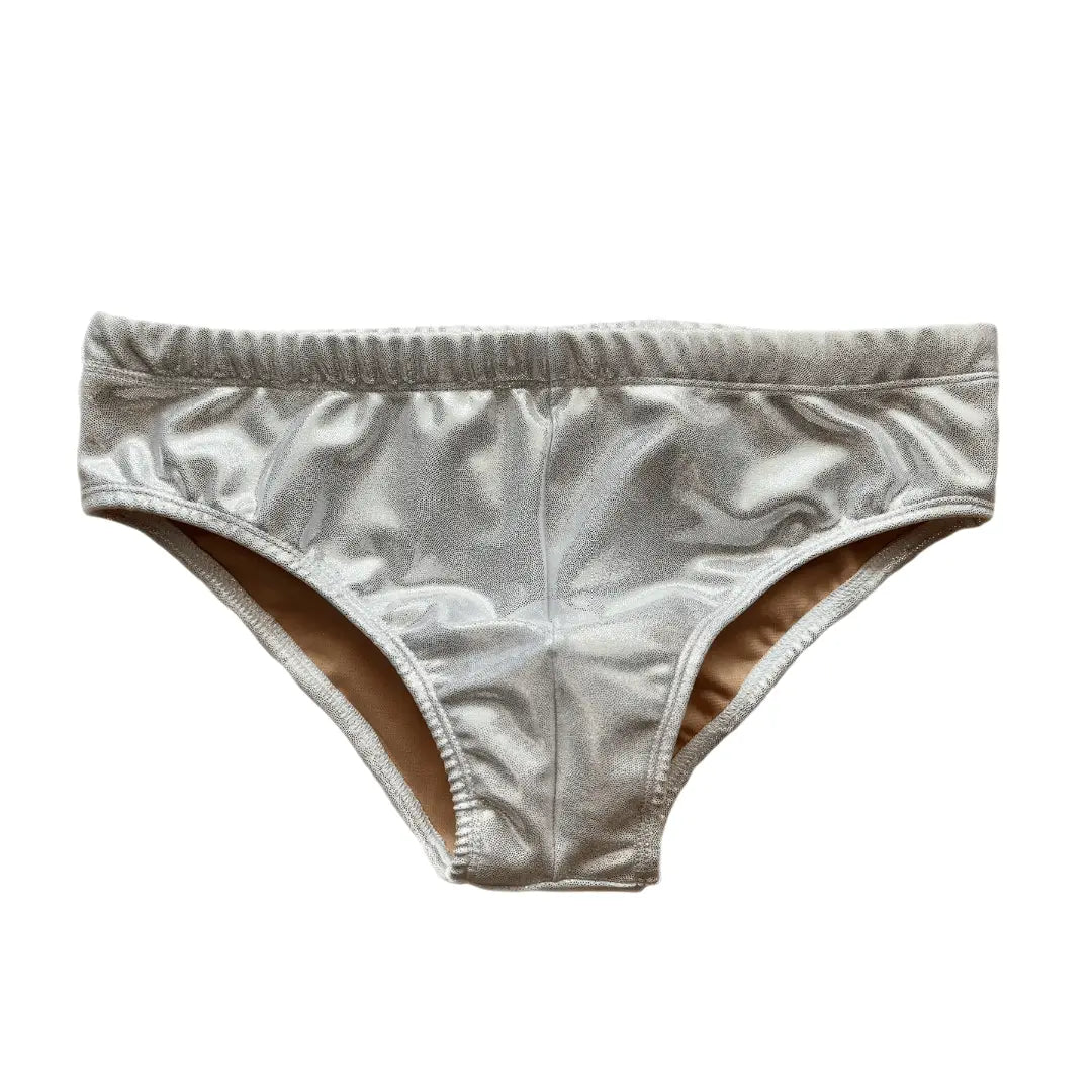 Metallic Low-Rise Brazilian Sunga Swim Brief Benatti Beachwear