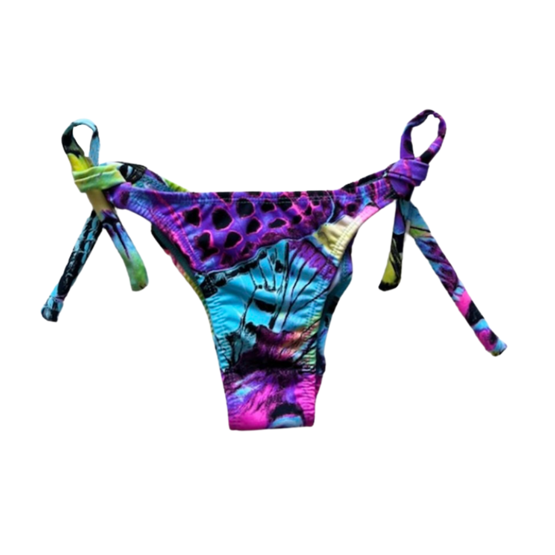 lotusbutterfly bikini tanga | dark blue and purple